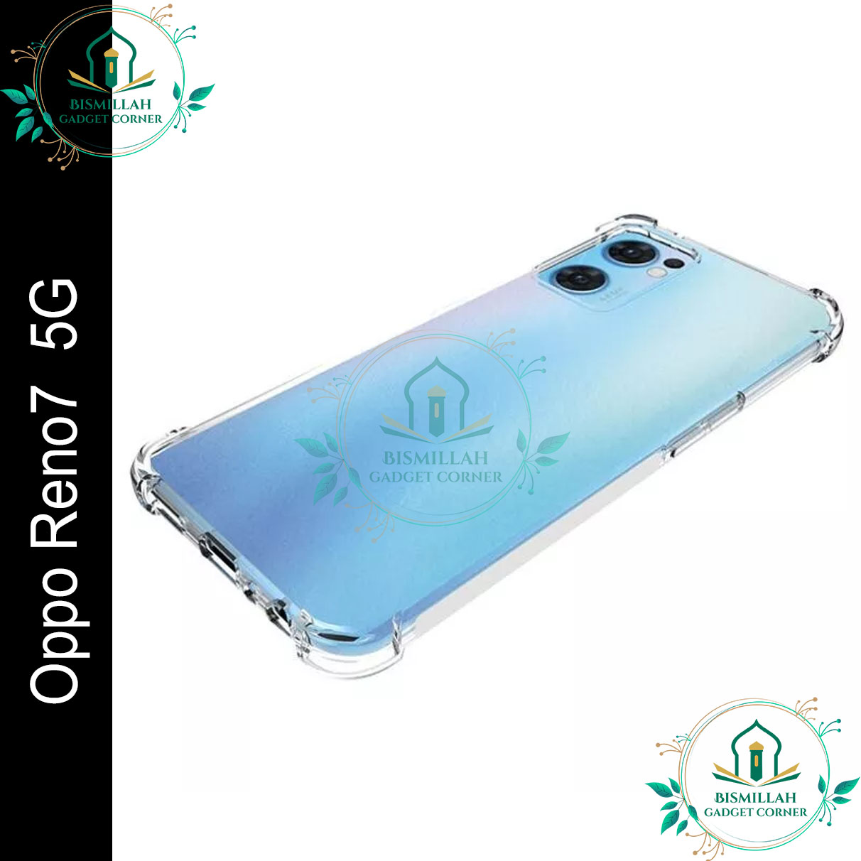 Picture of Transparent back cover For Oppo Reno7 5G Luxury transparent Protect Back Cover Soft Case Picture of Transparent back cover For Oppo Reno7 5G Luxury transparent Protect Back Cover Soft Case