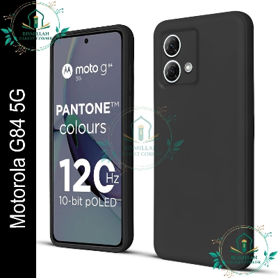 Picture of Premium Liquid Silicone Phone case for Motorola Moto G84 5G Liquid Silicon Mobile Back Case Soft Silicone Phone Cover