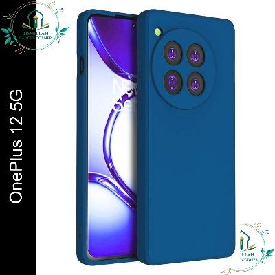 Picture of Premium Liquid Silicone Phone case for OnePlus 12 5G / 1+ 12 5G  Liquid Silicon Mobile Back Case Soft Silicone Phone Cover