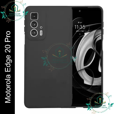 Picture of Premium Liquid Silicone Phone case for Motorola Edge 20 Pro Liquid Silicon Mobile Back Case Soft Silicone Phone Cover