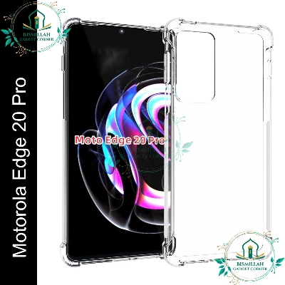 Picture of Transparent back cover For Motorola Edge 20 Pro Luxury transparent Protect Back Cover Soft Case