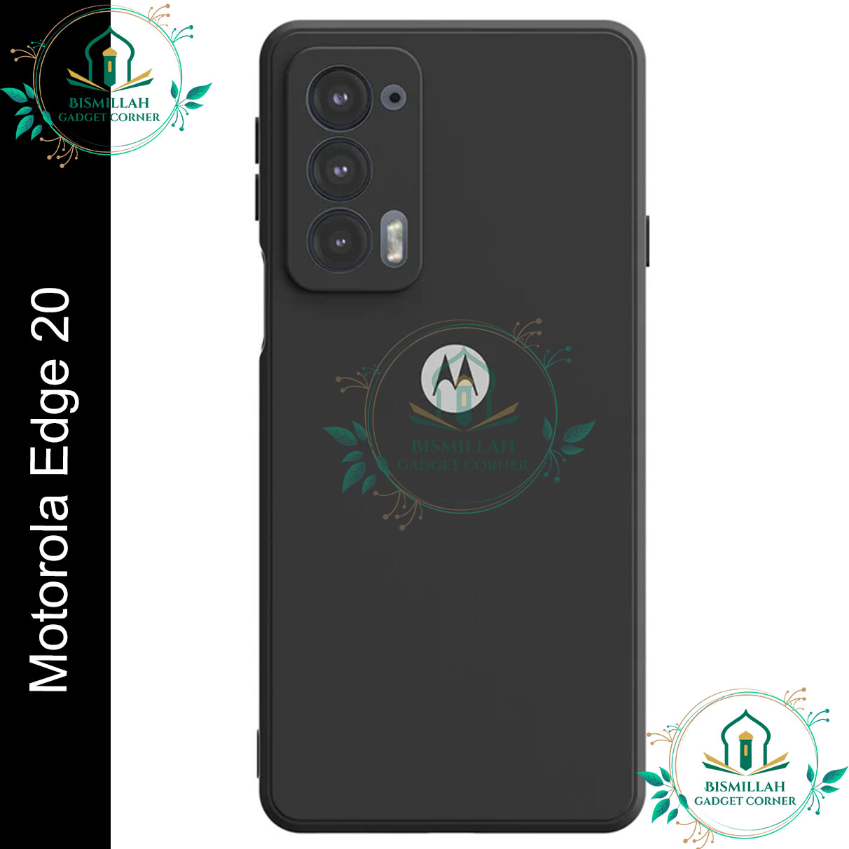 Picture of Premium Liquid Silicone Phone case for Motorola Edge 20 Liquid Silicon Mobile Back Case Soft Silicone Phone Cover