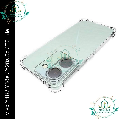 Picture of Transparent back cover For Vivo Y18 / Y18 Ultra / Y28s 5G / vivo T3 Lite Luxury transparent Protect Back Cover Soft Case