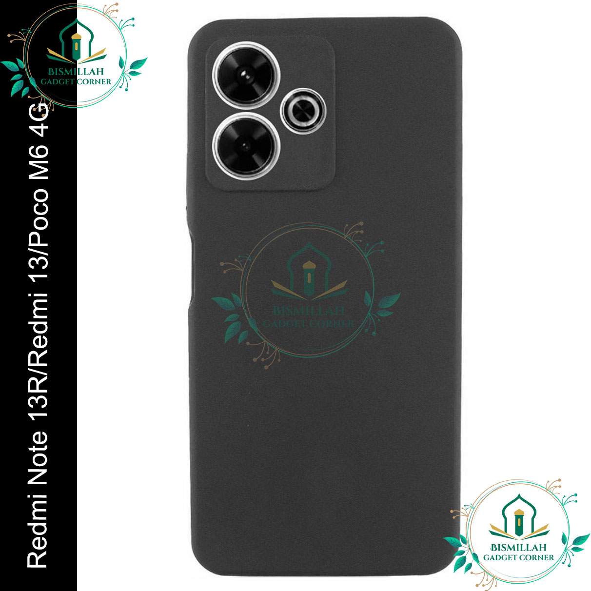 Picture of Premium Liquid Silicone Phone case for Xiaomi Redmi 13 / Xiaomi Redmi Note 13R / Xiaomi Poco M6 4G Liquid Silicon Mobile Back Case Soft Silicone Phone Cover