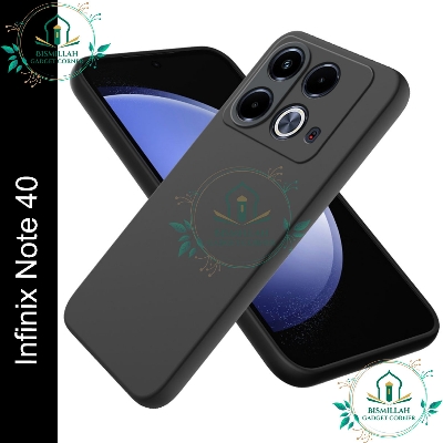 Picture of Premium Liquid Silicone Phone case for Infinix Note 40 Liquid Silicon Mobile Back Case Soft Silicone Phone Cover