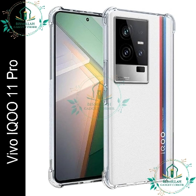 Picture of Transparent Phone case for vivo iQOO 11 Pro 5G Liquid Silicon Mobile Back Case Soft Silicone Phone Cover