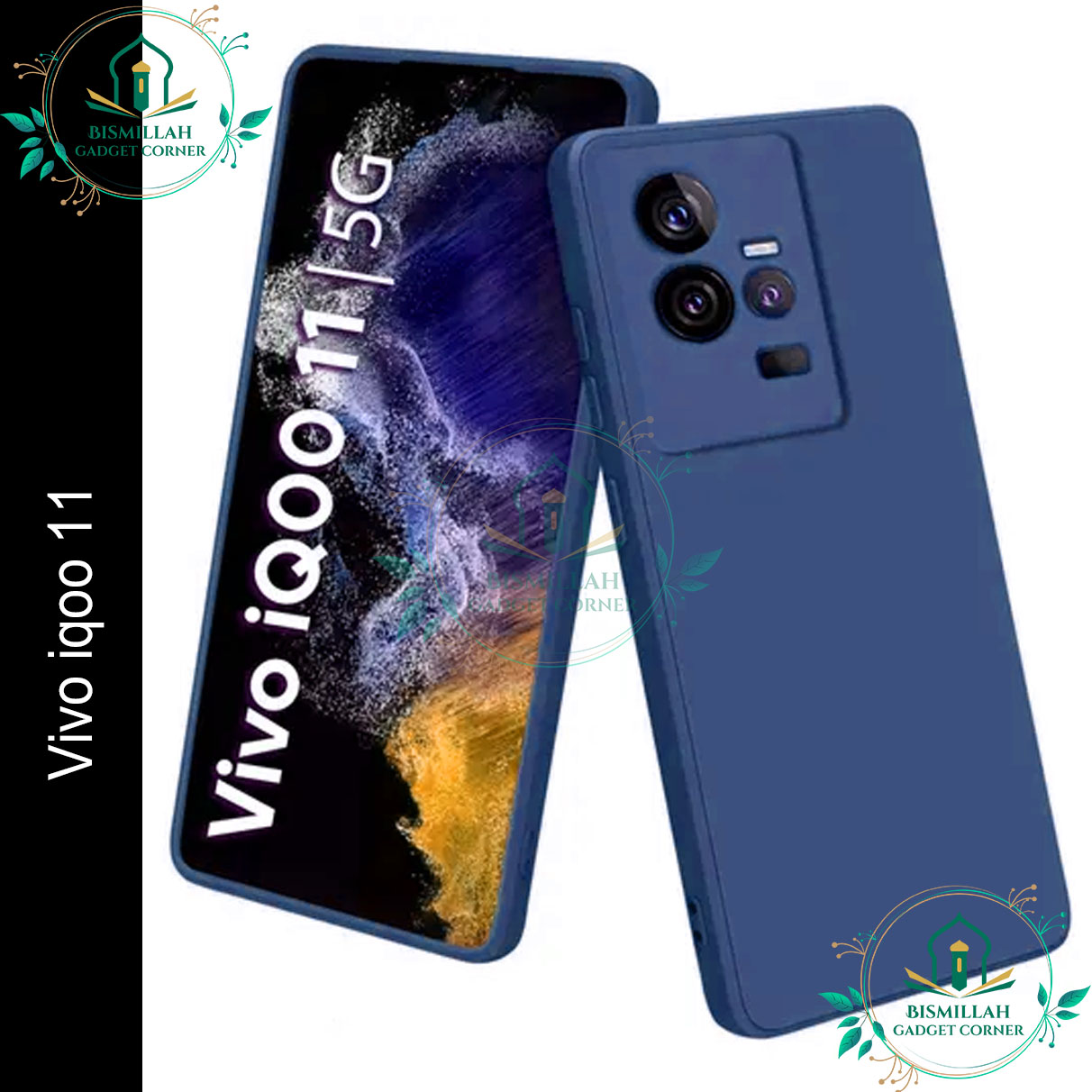 Picture of Premium Liquid Silicone Phone case for vivo iQOO 11 5G Liquid Silicon Mobile Back Case Soft Silicone Phone Cover