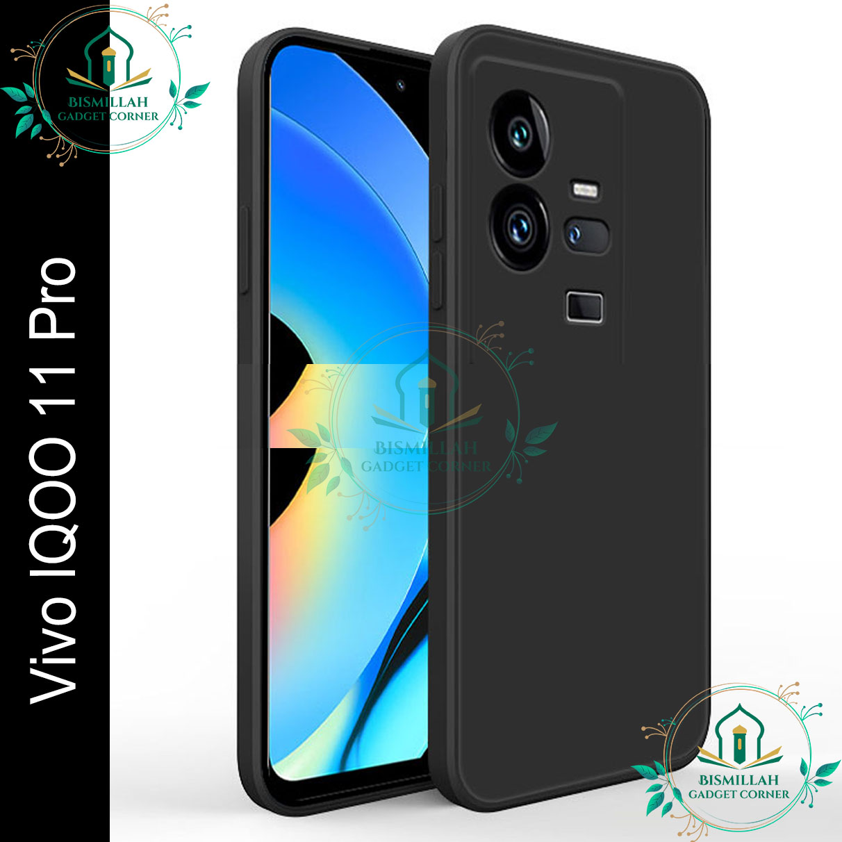 Picture of Premium Liquid Silicone Phone case for vivo iQOO 11 Pro 5G Liquid Silicon Mobile Back Case Soft Silicone Phone Cover