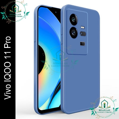 Picture of Premium Liquid Silicone Phone case for vivo iQOO 11 Pro 5G Liquid Silicon Mobile Back Case Soft Silicone Phone Cover