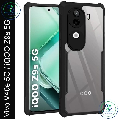 Picture of Back Cover for Vivo V40e 5G / iQOO Z9s 5G back cover Transparent Hybrid Hard PC Back Bumper Vivo V40e 5G / iQOO Z9s 5G back cover all cover