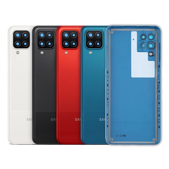Picture of For SAMSUNG GALAXY A12 Phone Battery Back Cover Backshell Glass Battery Rear Case Phone Battery Back Cover Backshell Glass Battery Rear Case - Camera