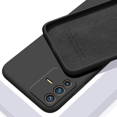 Picture of vivo V23 Pro Back Cover Simple Antlers Ultra Thin Soft Luxury Square Multicolor Liquid Silicone Phone Case