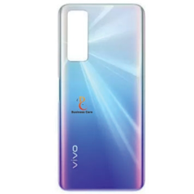 Picture of Vivo y53s এর জন্য ব্যাক প্যানেল কভার-নীল-কালো