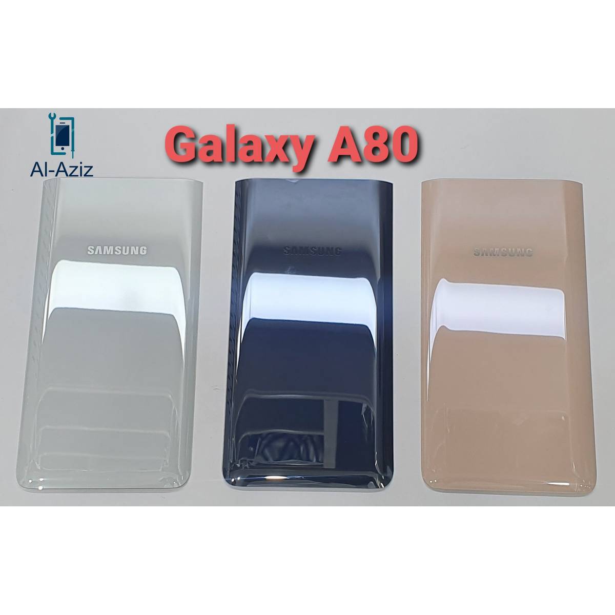 Picture of Samsung Galaxy A80 Origenal Back Glass Body Back Cover Replacement