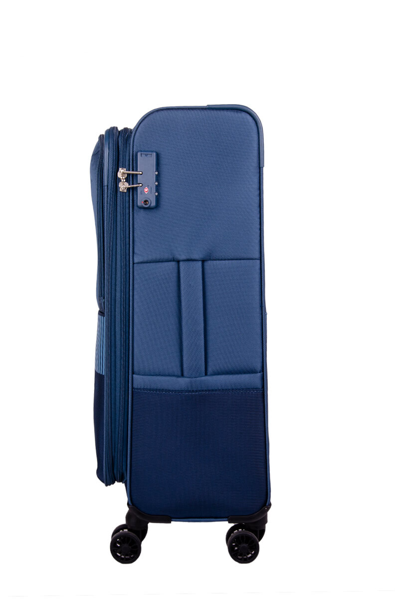 Picture of American Tourister Fabric  Tsav.Blue Luggage