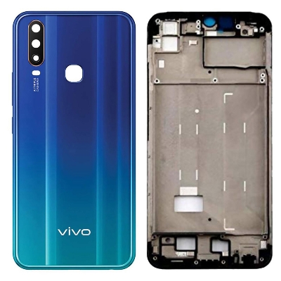 Picture of Housing Panel + Battery Door for Vivo Y12 – Full Body Back Shell Replacement with Camera and Button Slots (OEM Quality)