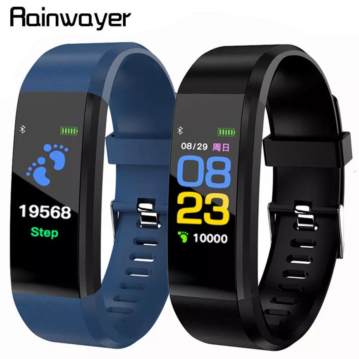 Picture of 115 Plus Smart Watch for Men, Women, and Kids - Fitness Tracker with Heart Rate Monitor