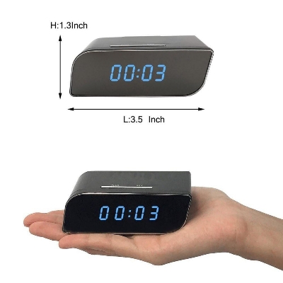 Picture of WiFi Camera 1080p Motion Detection Digital Clock Portable Rechargeable Night Vision 64GB