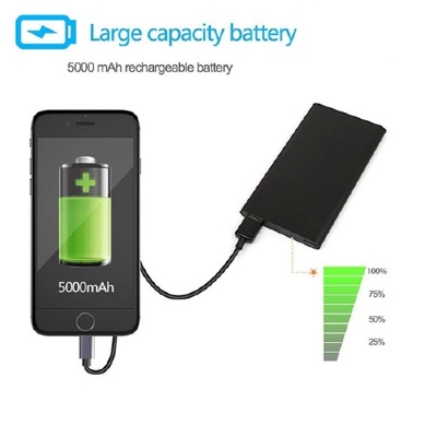 Picture of 1080p Full HD Camera Power Bank 5000mAh H2 Power Bank Camera Audio Video Recorder Security Camera