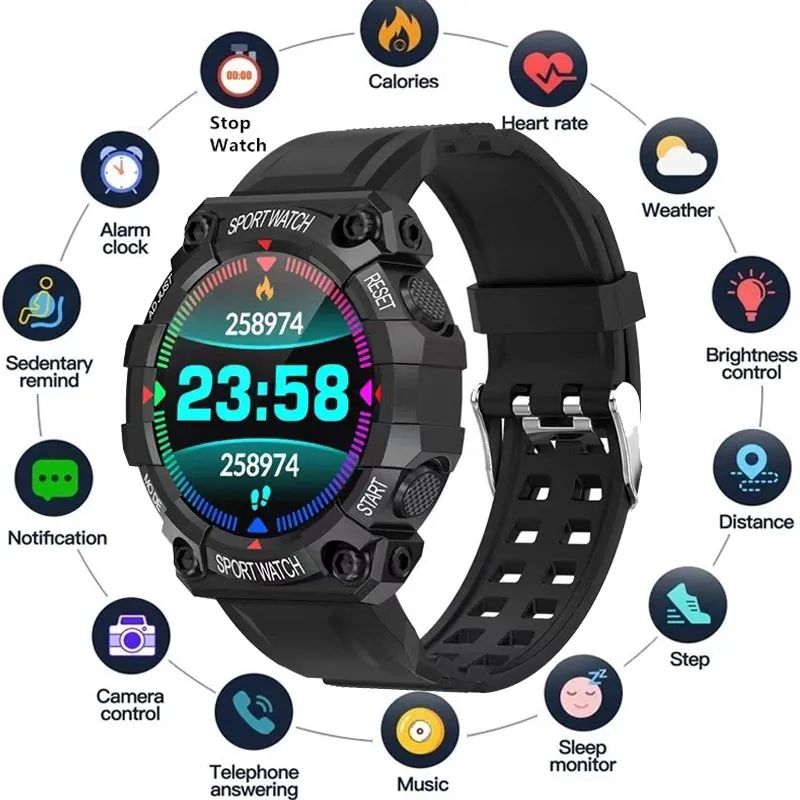 Picture of FD68S New Smart Watches Men Women Wireless
Smartwatch Touch Smart Bracelet Fitness Bracelet
Connected Watches for Android