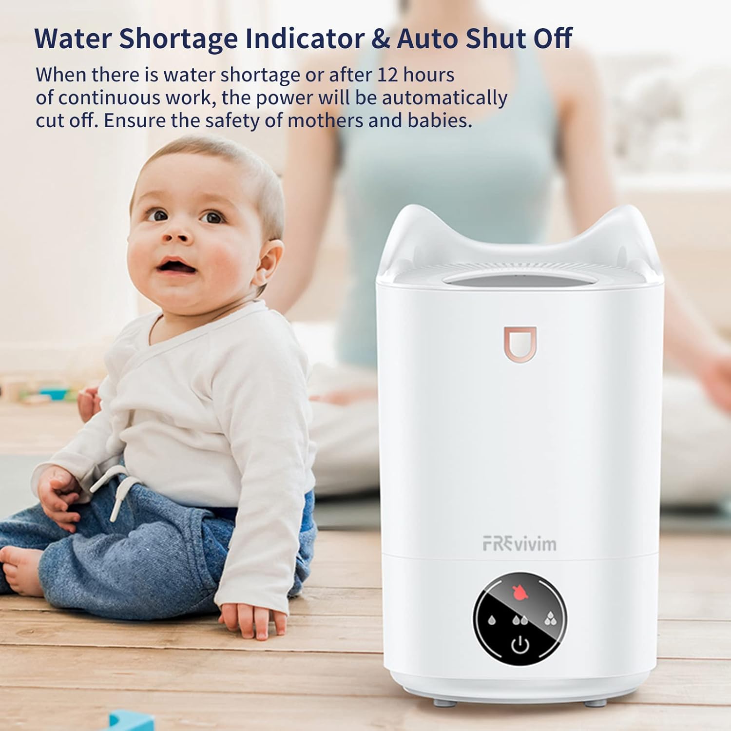 Picture of 4100ML Air Humidifier Touch Screen Aroma Diffuser Large Aromatherapy Scent Humidifier Diffusers Diffusers For Home