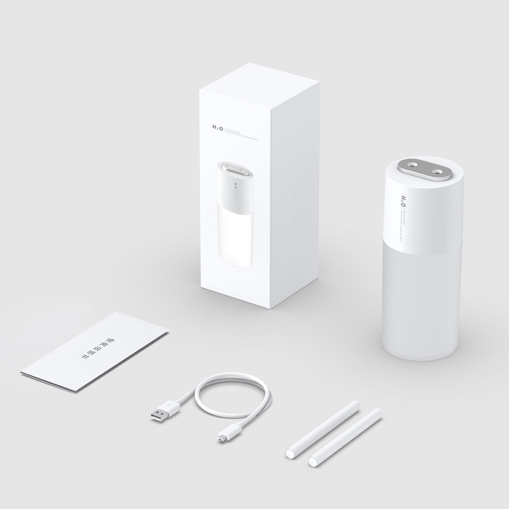 Picture of Labymos DQ-110 400ML Dual Mist Humidifier Quiet Air Purifier Essential Oil Diffuser for Bedroom USB