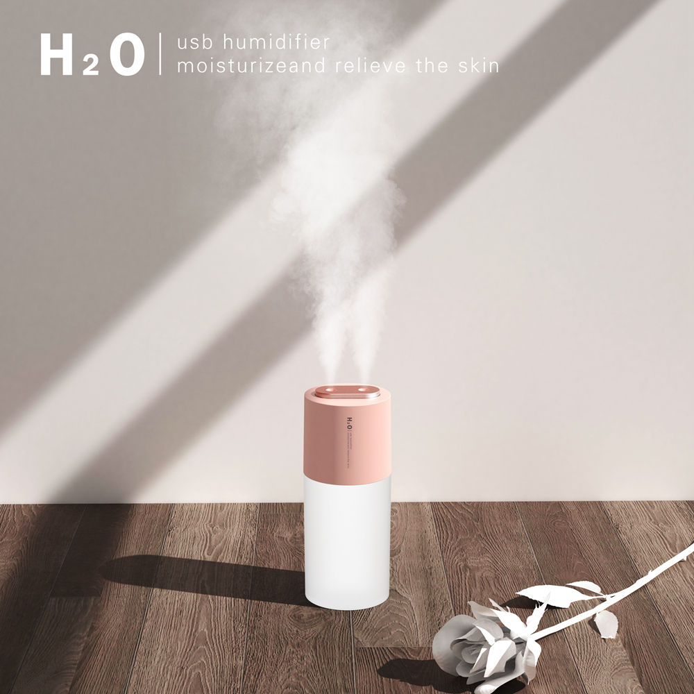 Picture of Labymos DQ-110 400ML Dual Mist Humidifier Quiet Air Purifier Essential Oil Diffuser for Bedroom USB