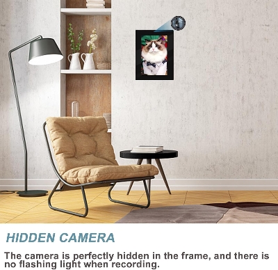 Picture of Photo Frame IP Wifi Camera HD 1080P Camera with Battery backup