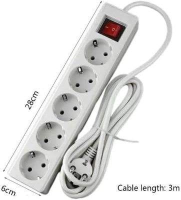 Picture of Power Strip with IP WiFi Full HD Camera and Motion Detection