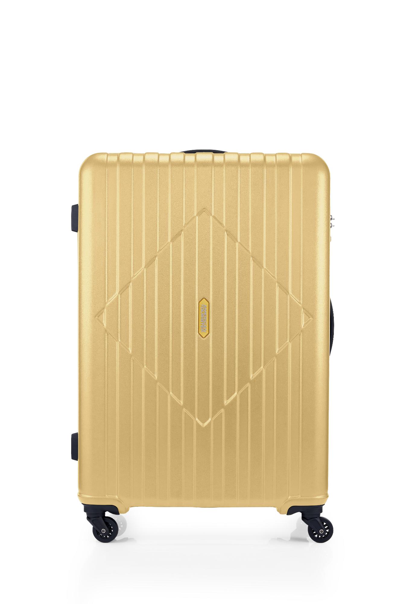 Picture of American Tourister Carbon Fiber  Sunshine Yellow Luggage