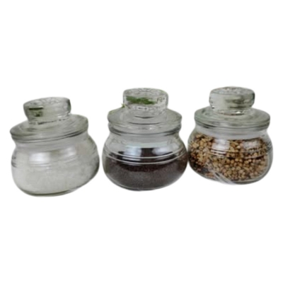 Picture of 200ml New Glass Jar – 3-Piece Set