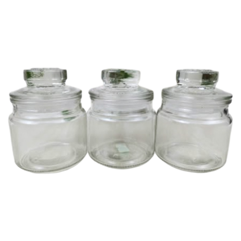 Picture of Set of 3 – 200ml Premium Glass Jars for Storage