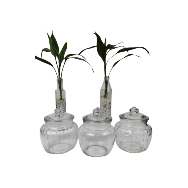 Picture of Set of 3 – 1000ml Premium Glass Storage Jars