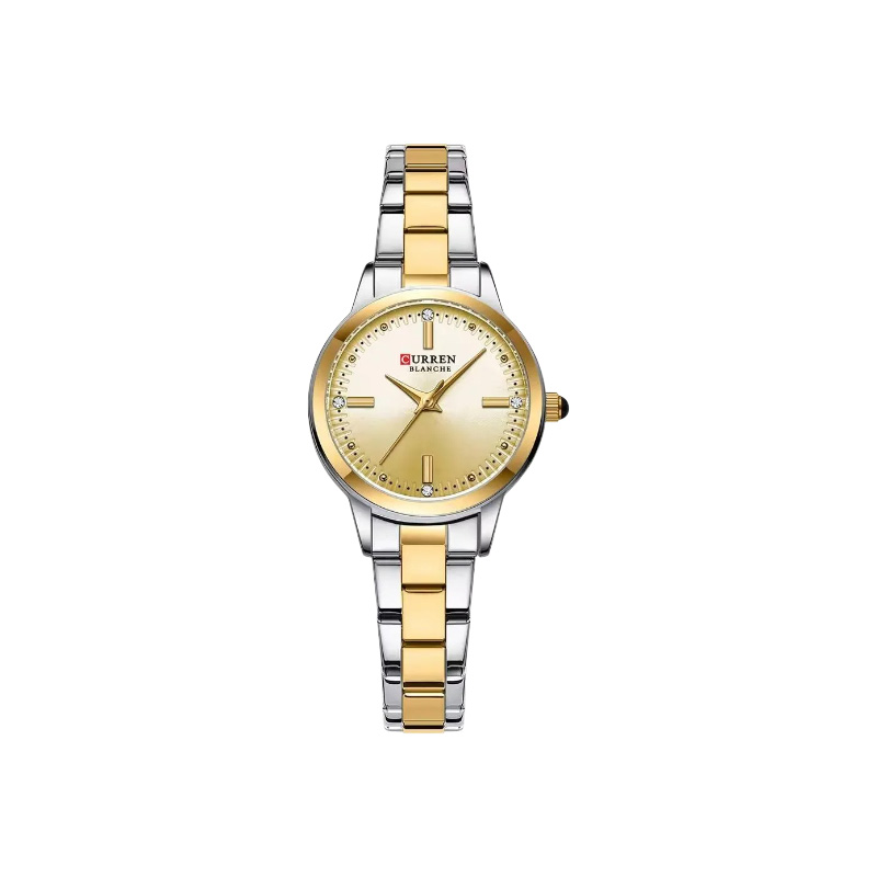 Picture of CURREN 9094 Women's Two-Tone Watch – Elegant Silver & Gold Stainless Steel, Quartz Movement