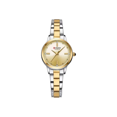 Picture of CURREN 9094 Women's Two-Tone Watch – Elegant Silver & Gold Stainless Steel, Quartz Movement