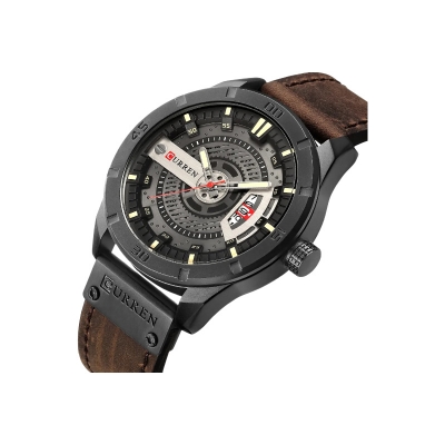 Picture of CURREN Men’s Luxury Military Sports Watch – Casual Leather Strap, Quartz Date Clock
