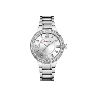 Picture of CURREN 9004 Luxury Women's Rhinestone Stainless Steel Watch