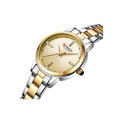 Picture of CURREN 9094 Women's Luxury Stainless Steel Quartz Watch – Silver Gold