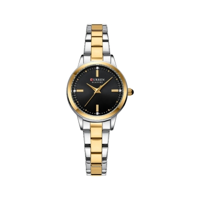 Picture of CURREN 9094 Women’s Fashion Stainless Steel Analog Watch – Silver, Gold & Black