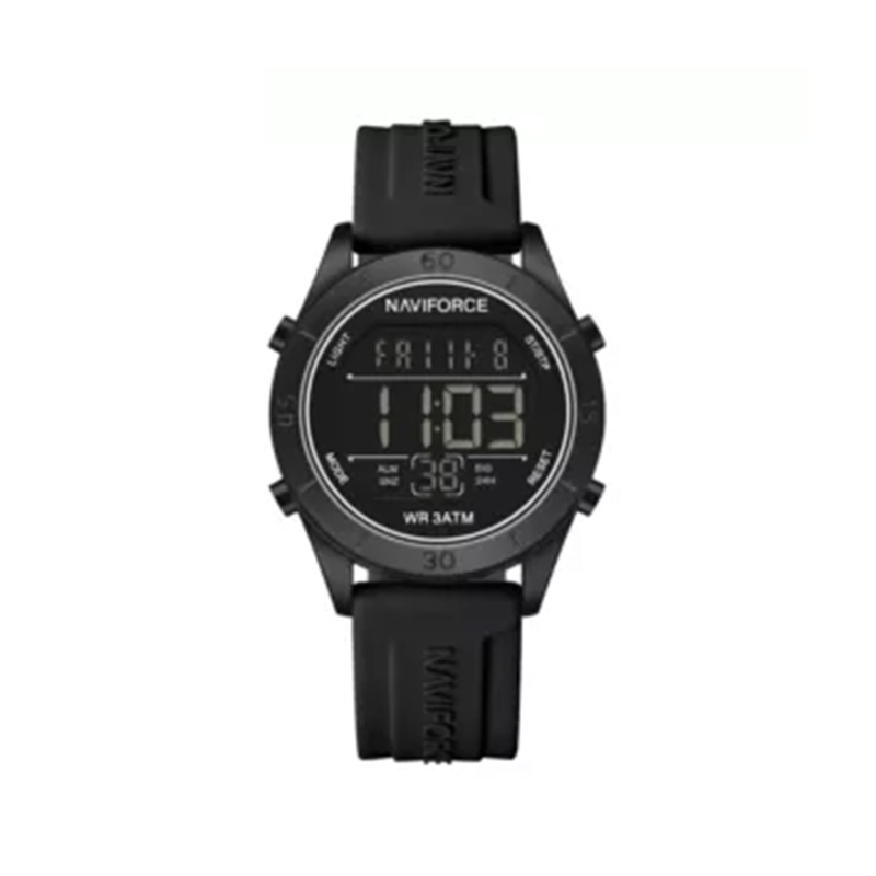 Picture of Naviforce 5054 Women's Classic Quartz Watch – Black Dial with Rose Gold Accents