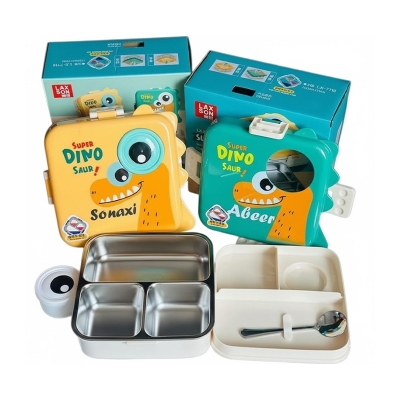 Picture of Stainless Steel Bento Box – Durable & Leakproof Lunch Container (1000ml)