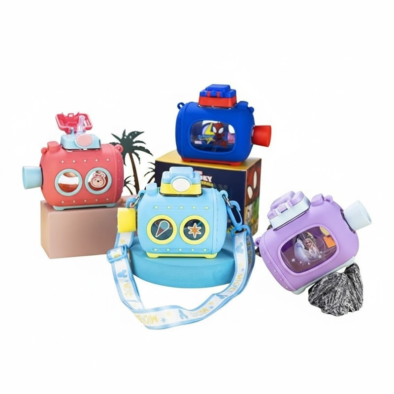 Picture of Cute Bear Stainless Steel Water Bottle – 450ml Insulated Kids Flask