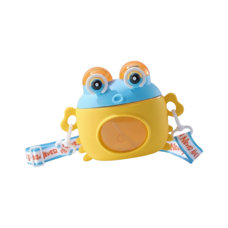 Picture of Cute Crab Straw Water Bottle for Kids – Toddler Sippy Cup with Handle & Leakproof Lid | Trendy INS-Style Design