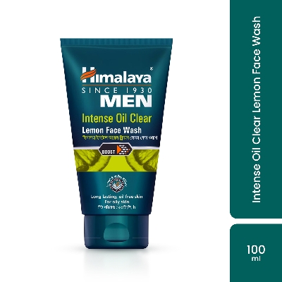 Picture of Himalaya Men Intense Oil Clear Lemon Face Wash 100ml