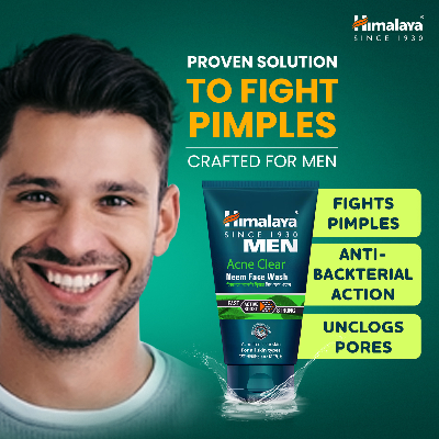 Picture of Himalaya Men Acne Face Wash 100ml