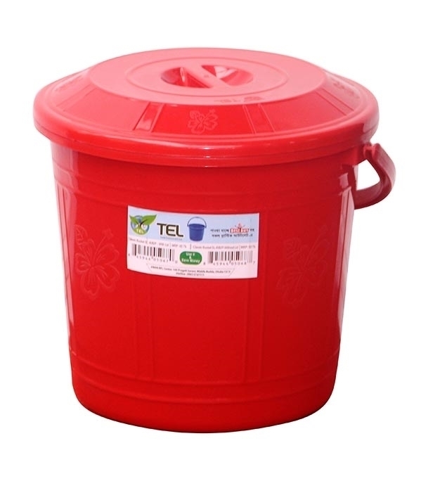 Picture of Classic Bucket 20L Red With Lid 