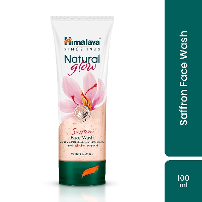Picture of Himalaya Natural Glow Saffron Face Wash 100ml