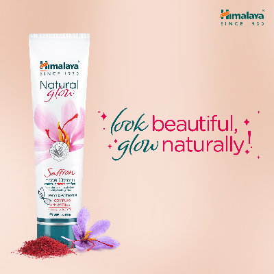 Picture of Himalaya Natural Glow Saffron Face Cream 50 gm