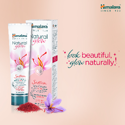 Picture of Himalaya Natural Glow Saffron Face Cream 50 gm