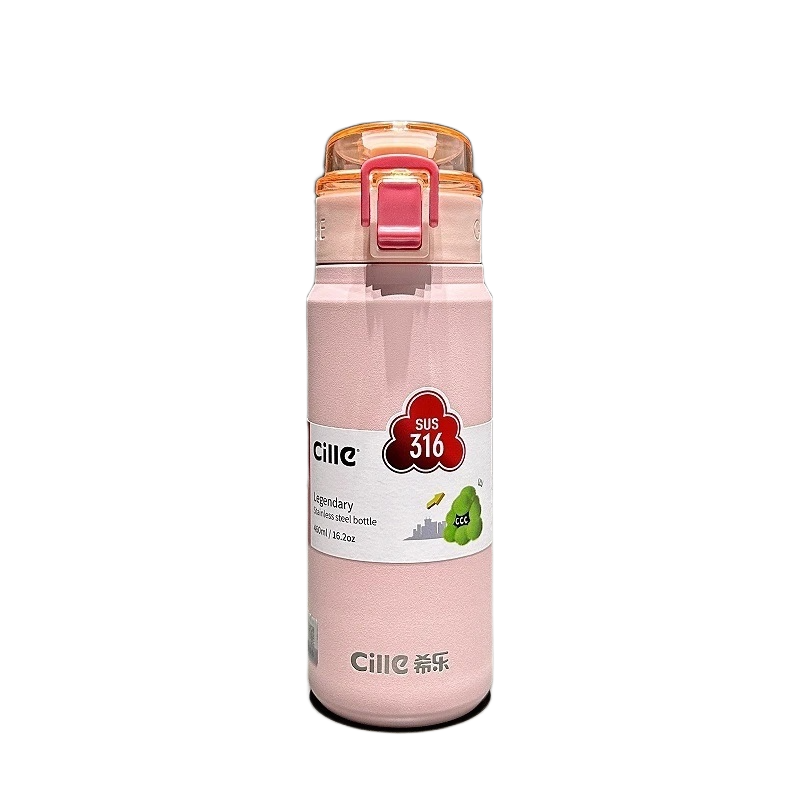 Picture of XILE Large Capacity Insulated Bottle | 1000ml Double-Wall Stainless Steel Thermos for Hot & Cold Drinks